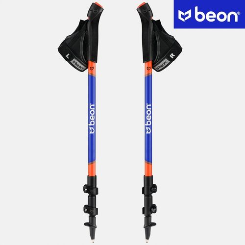 KIJKI NORDIC WALKING KIJE TELESKOPOWE Z WYPINANYMI RĘKAWICZKAMI REGULOWANE na Arena.pl