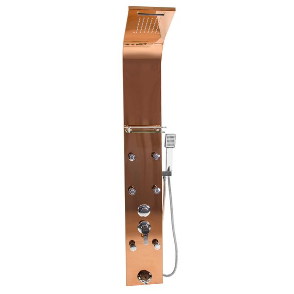 Bateria panel prysznicowy ROSE GOLD zdjęcie 2