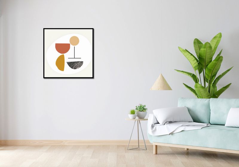 Plakat 70x70cm Kompozycja Balans zdjęcie 4