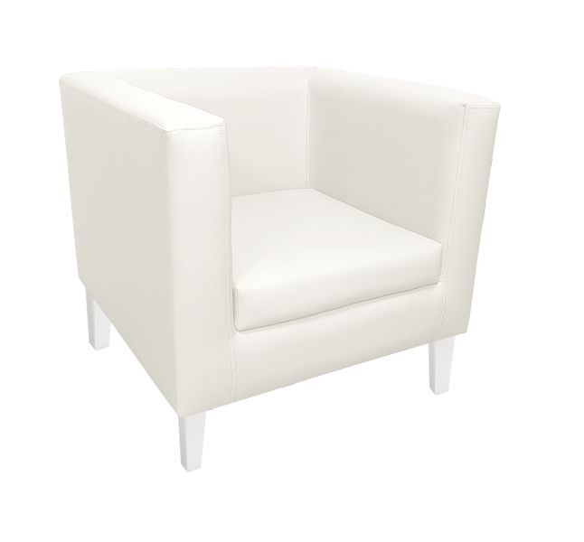 Fotel Monaco nogi białe D10 zdjęcie 1