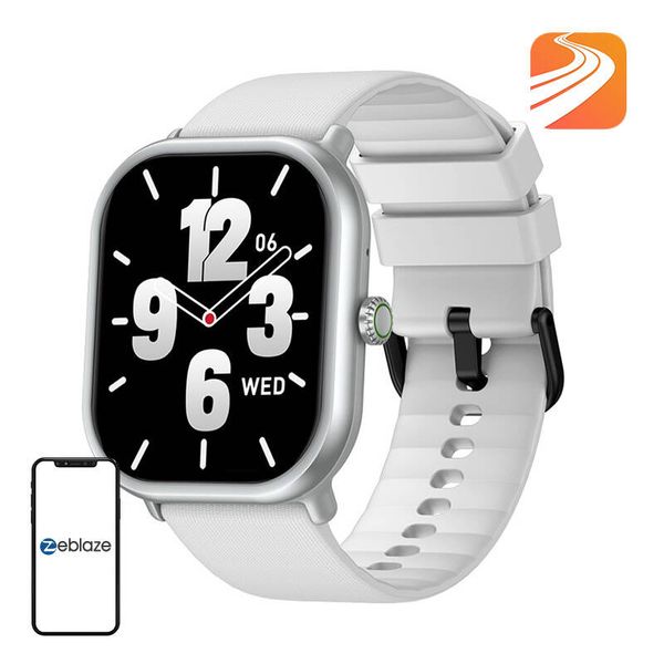 smartwatch zeblaze gts 3 pro (biały) zdjęcie 1