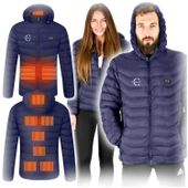 Kurtka podgrzewana granatowa rozmiar L