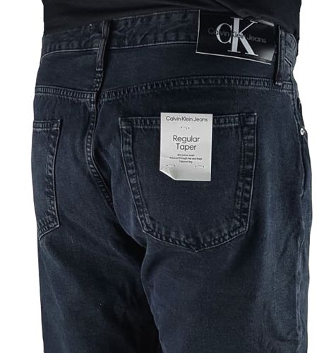 Męskie jeansy Calvin Klein Jeans -Taper J30J322406 czarne oryg. - W33/L34 na Arena.pl