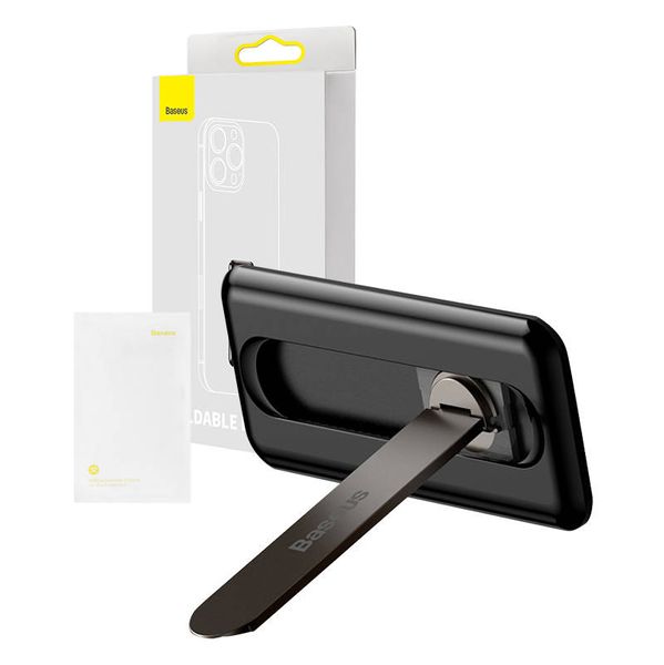 Uchwyt obrotowy Baseus Foldable Bracket do telefonu (czarny) zdjęcie 1