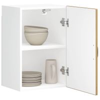 Szafka ścienna kuchenna Lucca Dąb rzemieślniczy Drewno klejone