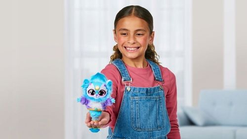 MAGIC MIXIES MAGICZNA LAMPA DŻINA MASKOTKA INTERAKTYWNA ZWIERZAK NIEBIESKA na Arena.pl