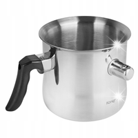 Garnek do mleka ze gwizdkiem 14cm stal nierdzewna 1.5l
