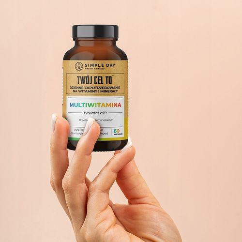 MULTIWITAMINA TWÓJ CEL TO - WITAMINY I MINERAŁY WITALNOŚĆ ZDROWIE 60 KAPS. na Arena.pl
