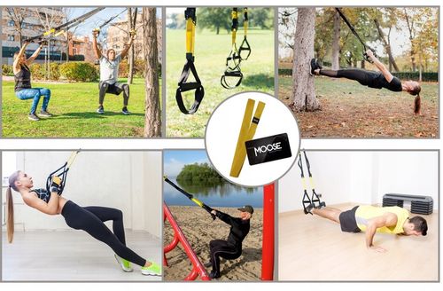 TAŚMY DO ĆWICZEŃ TRX PRO PASY TRENINGOWE PODWIESZANE Z MIARKĄ CROSSFIT HQ na Arena.pl