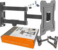 UCHWYT DO TELEWIZORA WIESZAK NA TV MOCNY REGULOWANY UCHYLNY 17-43 CALI 25KG