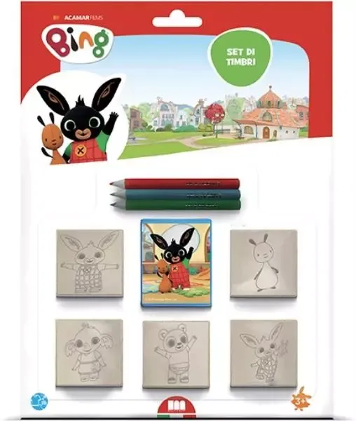 Bing. Zestaw pieczątek zdjęcie 1