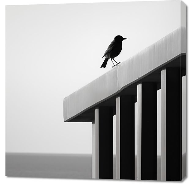 Obraz 90x90cm Samotna Odchłań zdjęcie 1