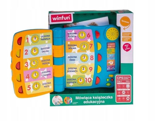 9019 Smily Play MÓWIĄCA KSIĄŻECZKA EDUKACYJNA UCZY KSIĄŻKA INTERAKTYWNA na Arena.pl