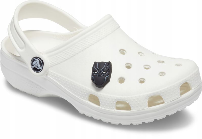 Przypinka Ozdoba Jibbitz Charms Pin Do Butów Crocs Black Panther Charm zdjęcie 2