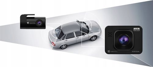 Wideorejestrator Navitel R250 DUAL - Auto-Start, Tryb parkingowy + Gratis na Arena.pl