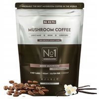 Be KETO KAWA GRZYBOWA Rozpuszczalna Mushroom Lions Mane Reishi Wanilia 250g