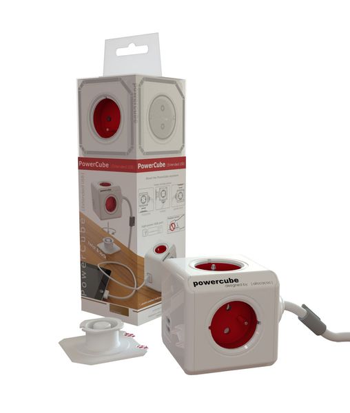 Listwa 1.5m allocacoc PowerCube 4 gniazda +2xUSB 2.1A 150cm zdjęcie 4