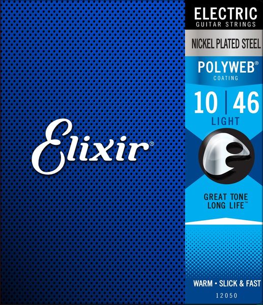 Struny do gitary elektrycznej Elixir 12050 Nickel POLYWEB Coating 10-46 zdjęcie 1