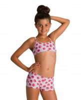 Strój kąpielowy dziewczęcy dwuczęściowy kostium na basen Arena Tropical 164