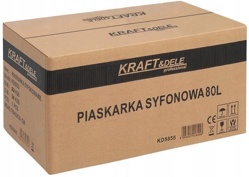 piaskarka syfonowa 80l + akcesoria kd5855 na Arena.pl