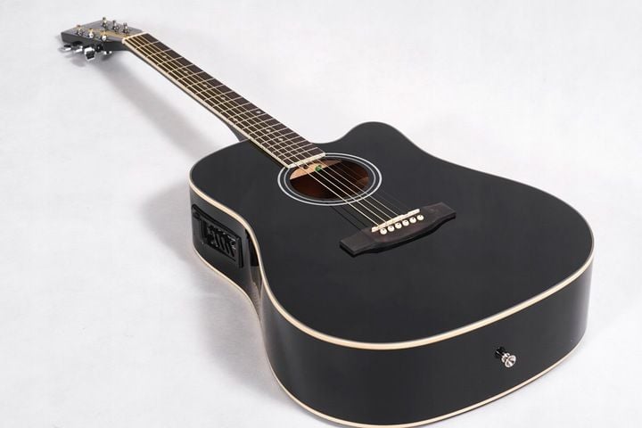 Gitara e-akustyczna Harley Benton D-120CE BK zdjęcie 4
