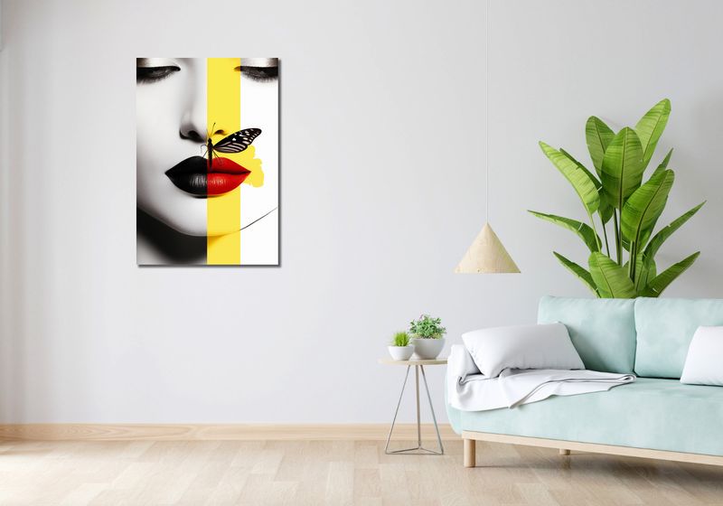 Obraz 60x90cm Motyla Piękność zdjęcie 2