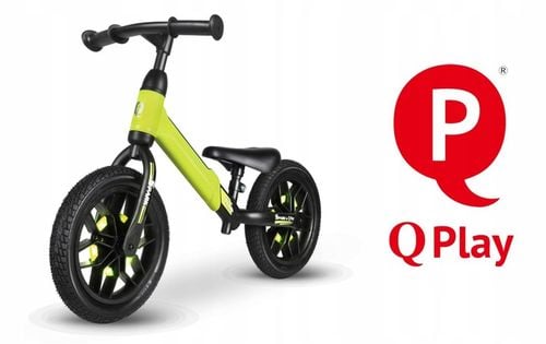 Qplay Rowerek Biegowy Spark Regulacja Wysokości Siodełka Kierownicy LED na Arena.pl