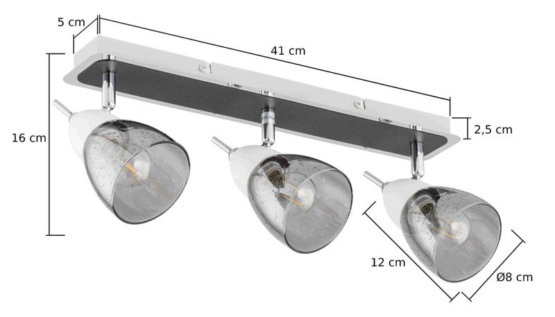 Spot 3xE14 DARK SKY 1511 zdjęcie 3