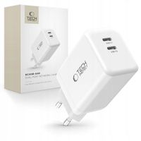 SZYBKA ŁADOWARKA SIECIOWA ZASILACZ USB-C TYPE-C 45W DUAL PORT