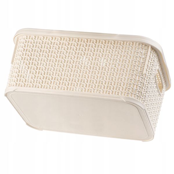 KOSZYK POJEMNIK PUDEŁKO Z POKRYWKĄ KOSZ 6L KOLORY zdjęcie 5