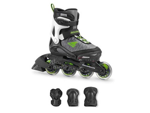Rolki Rollerblade Combo Black / Green 2018 32-37 na Arena.pl