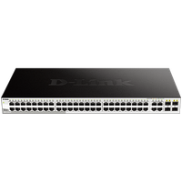 D-LINK 48 10/100/1000 Base-T port with 4 x 1000Base-T /SFP ports