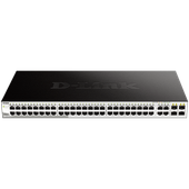 D-LINK 48 10/100/1000 Base-T port with 4 x 1000Base-T /SFP ports