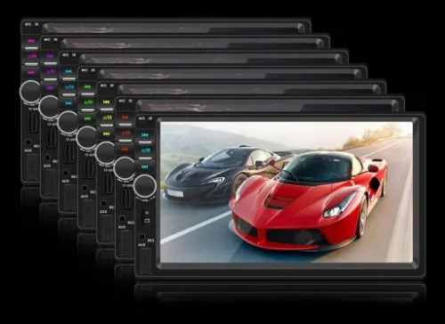 Radio samochodowe Bluetooth 2DIN + kamera cofania na Arena.pl