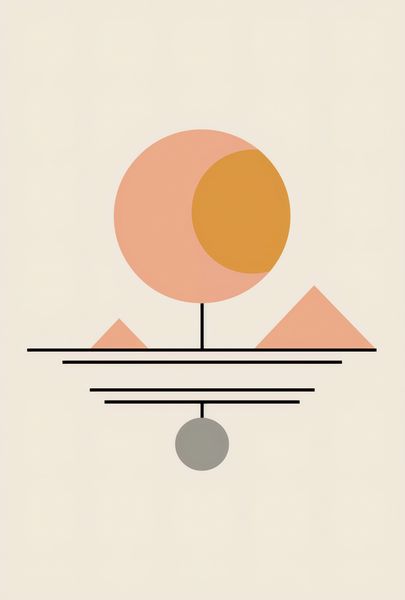 Plakat 61x90,5cm Geometryczna Utopia zdjęcie 1