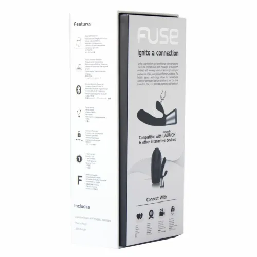 kiiroo ohmibod fuse black - interaktywne urządzenie intymne bluetooth na Arena.pl