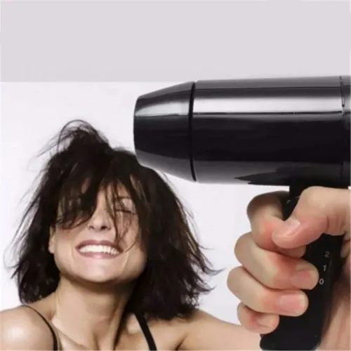 PRZENOŚNA SUSZARKA DO WŁOSÓW W SAMOCHODZIE, WTYCZKA ZAPALNICZKI, CZARNY na Arena.pl