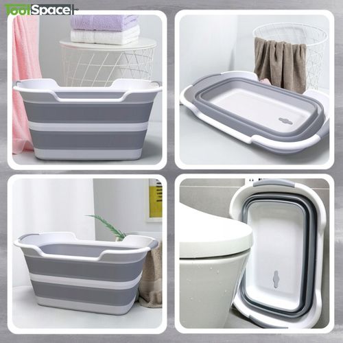 Miska składana miednica wanienka silikonowa duża turystyczna Z na Arena.pl