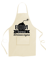 Fartuch Kuchenny Bombowa Dziewczyna