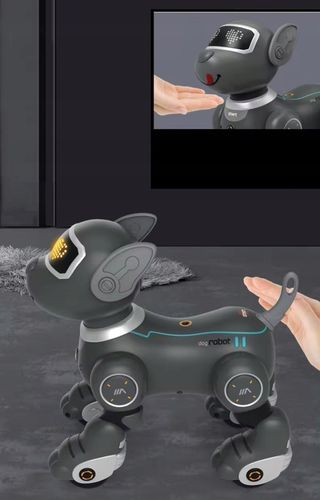 ROBOT INTERAKTYWNY ROBO PIES PIESEK ZDALNIE STEROWANY GŁOSEM PILOT DOTYK na Arena.pl