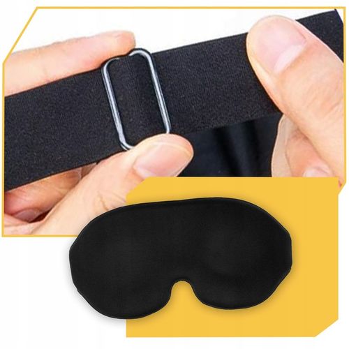 OPASKA NA OCZY DO SPANIA MASKA 3D REGULOWANA LEKKA na Arena.pl