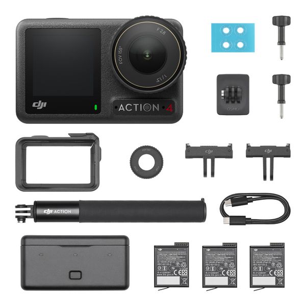 Kamera DJI Osmo Action 4 Adventure Combo zdjęcie 1