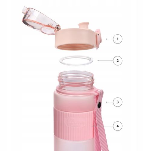 Butelka na wodę bidon tritan z blokadą BPAfree Majestic Sport 540 ml na Arena.pl