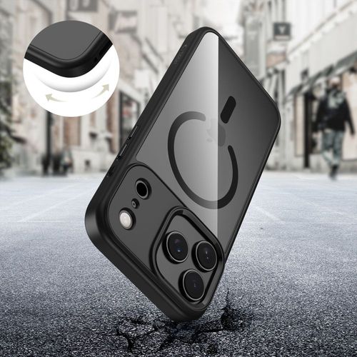 TECH-PROTECT MAGMAT MAGSAFE IPHONE 17 PRO BLACK/CLEAR na Arena.pl