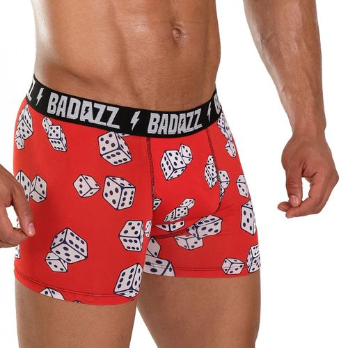Bokserki męskie BADAZZ Red Cubes M na Arena.pl