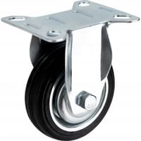 Koło stałe do wózka 3″ 75 mm gumowe 50 kg VERGIONIC