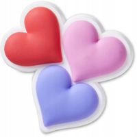 Crocs Przypinki Jibbitz Piny Do Butów Pride Heart Trio