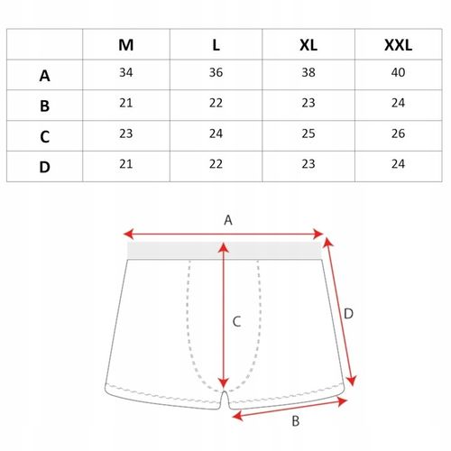 Prezent dla chłopaka na walentynki SOXO skarpetki męskie + bokserki XL na Arena.pl
