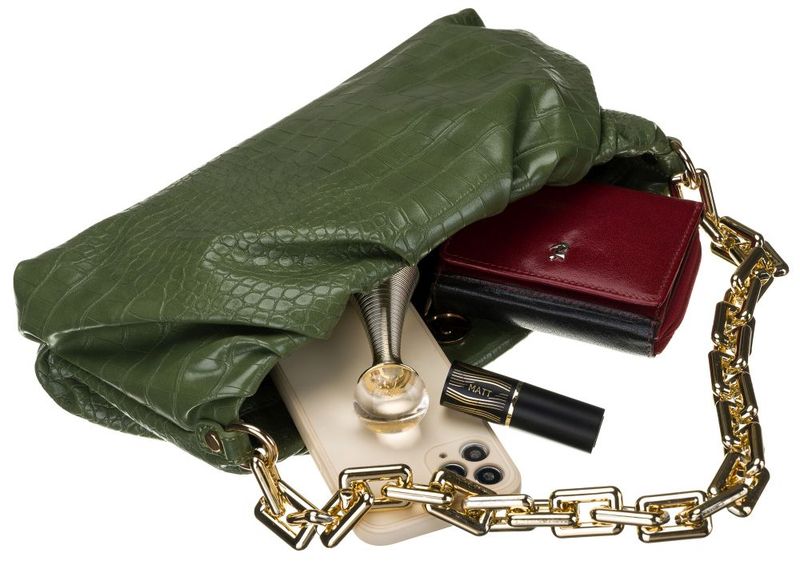 torebka 282484 khaki croco zdjęcie 8