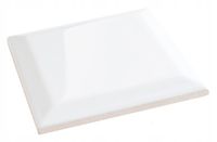 Płytka Tamoe Bianco kafel 9,8x9,8 G.I połówki - 10szt